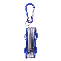 close up of bike multi tool hex keys open