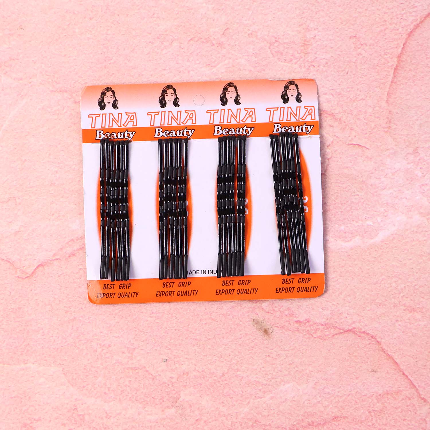 Big Black Hair Bobby Pins (24 Pc)