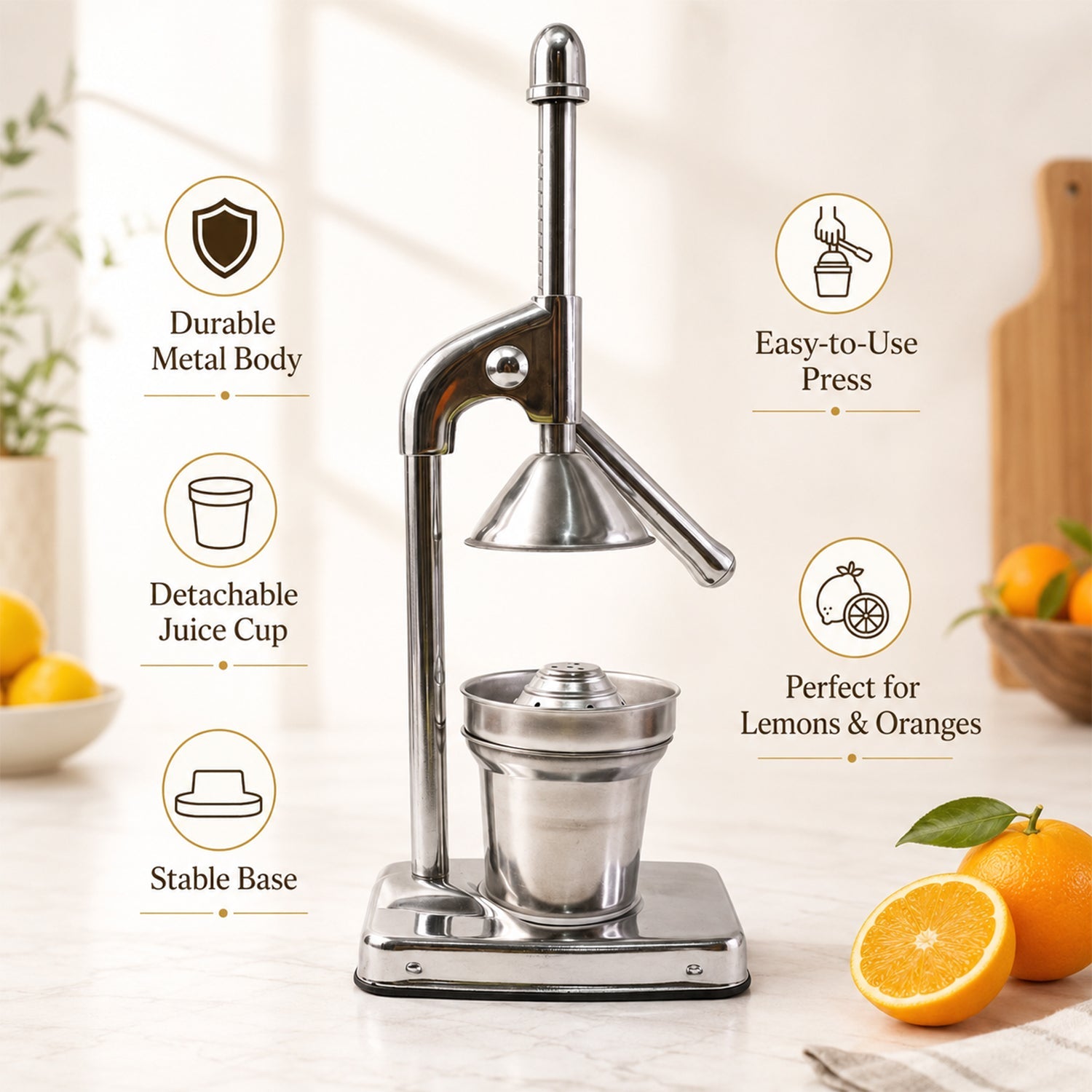 Citrus juicer orange squeezer