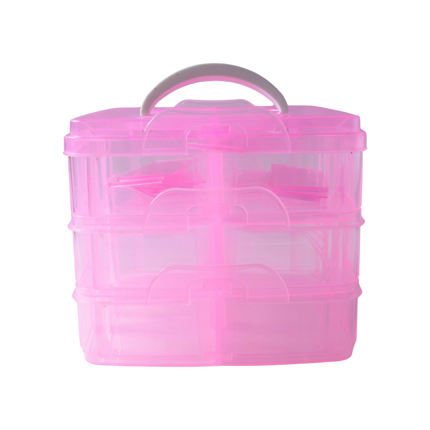 Organivo branded 3-layer craft storage box