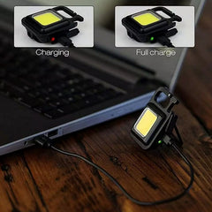 DeoDap Mini Rechargeable Keychain Flashlight - feature
