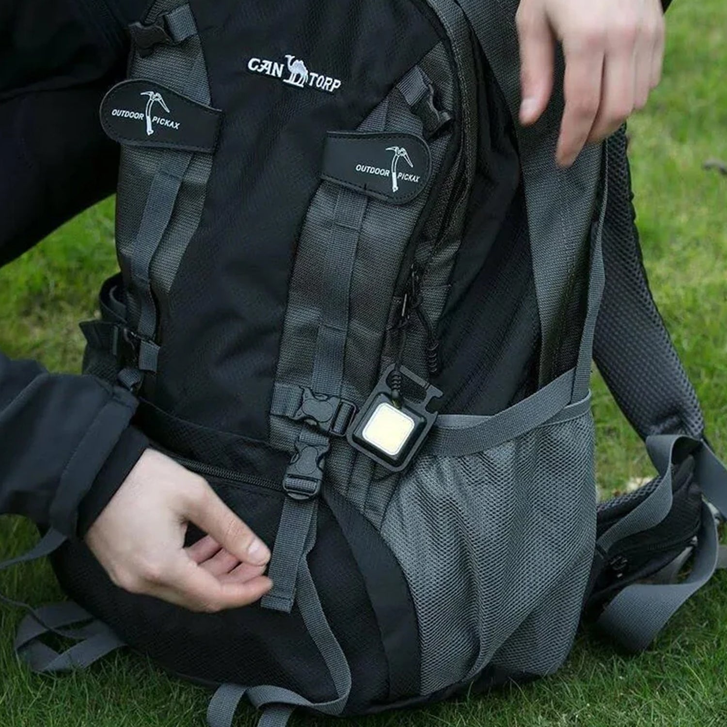 DeoDap Mini Rechargeable Keychain Flashlight - packaging