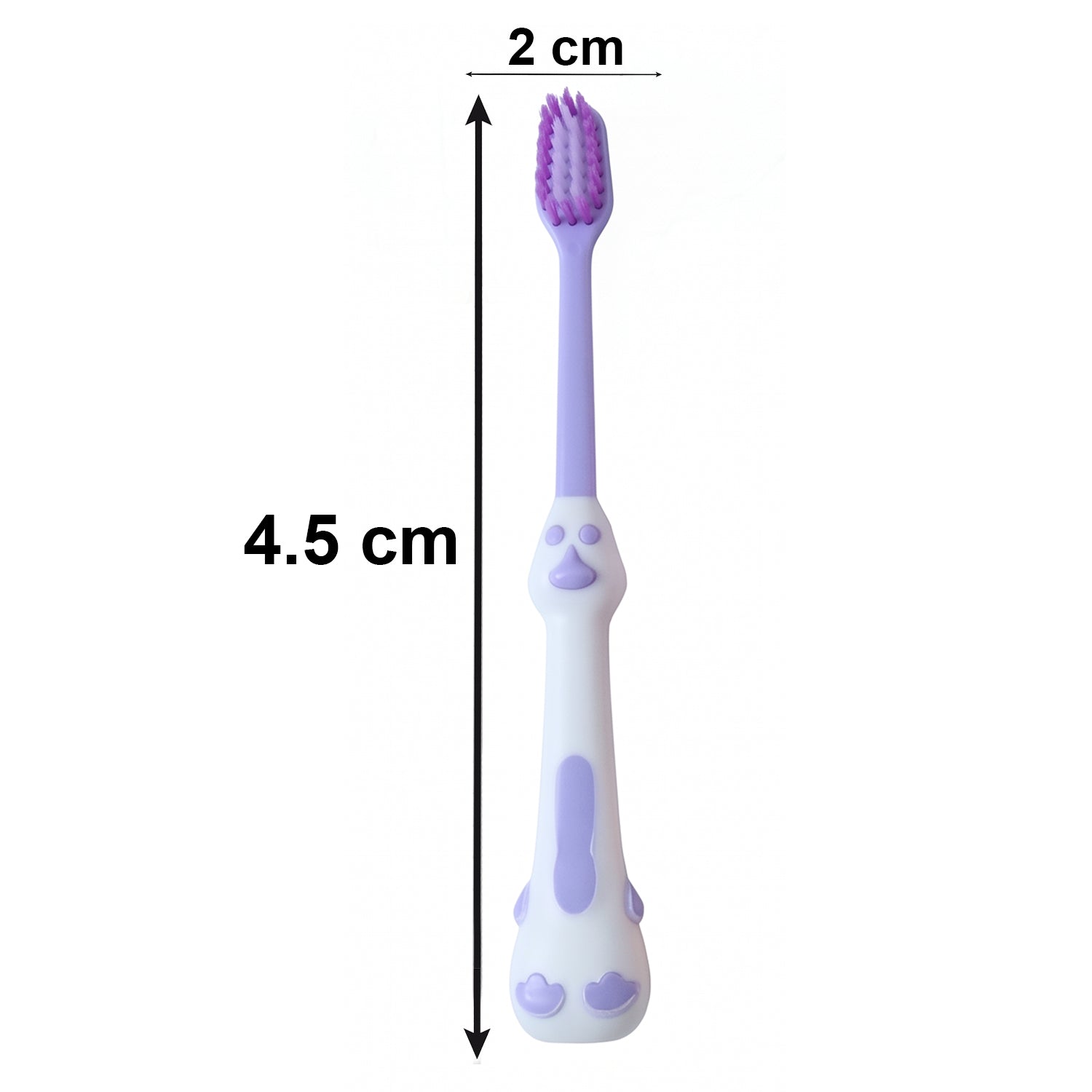 Kids Cartoon Spring Frog toothbrush set in use