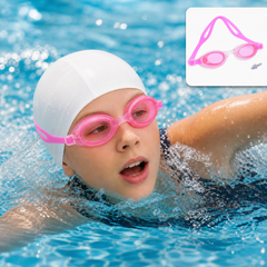 Adjustable Swimming Goggles for Kids  Clear Vision & Anti-Fog