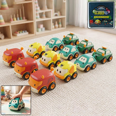 Funwoods colorful toy cars set for kids