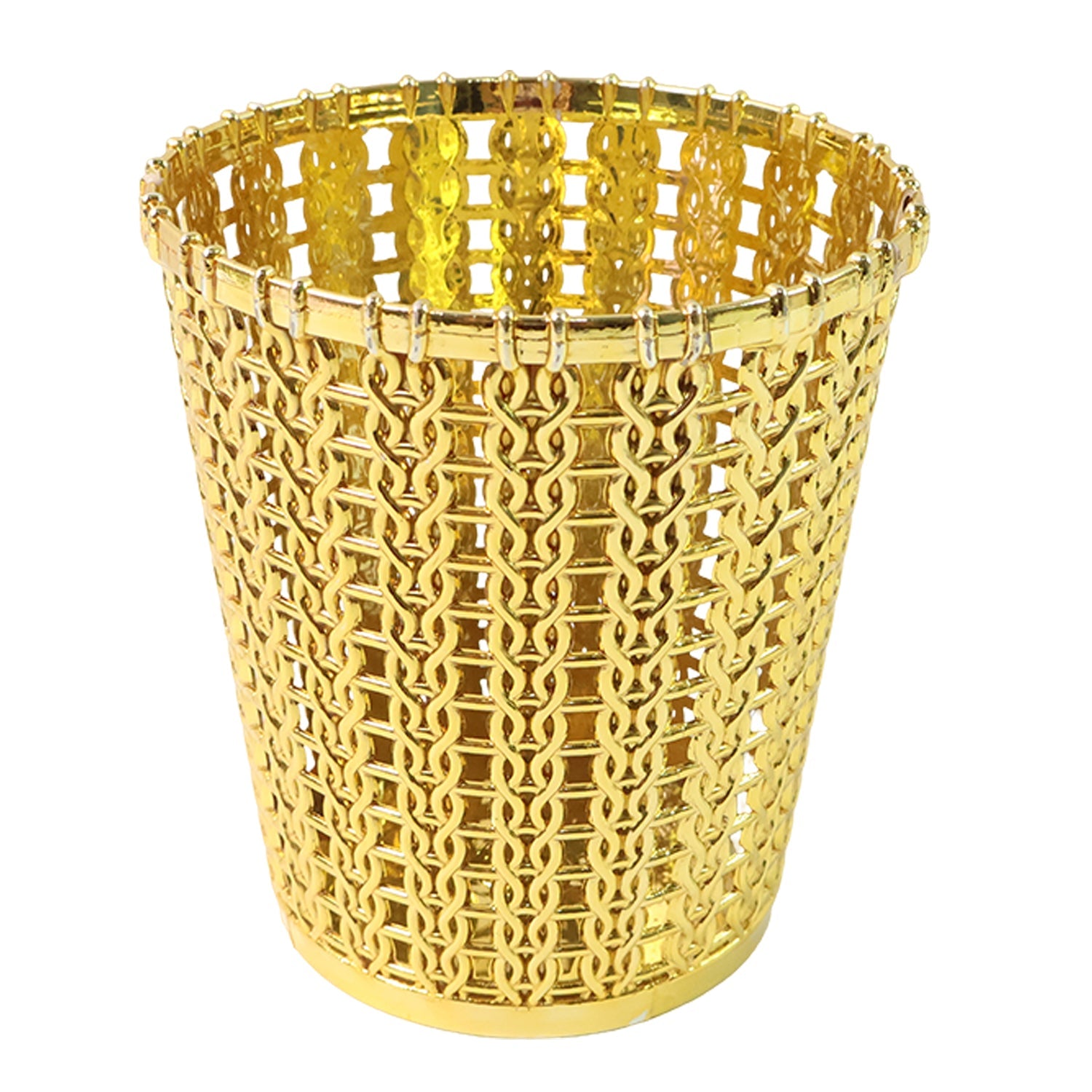 Luxury Golden Decorative Makeup Brush Holder Organizer (1 Pc)