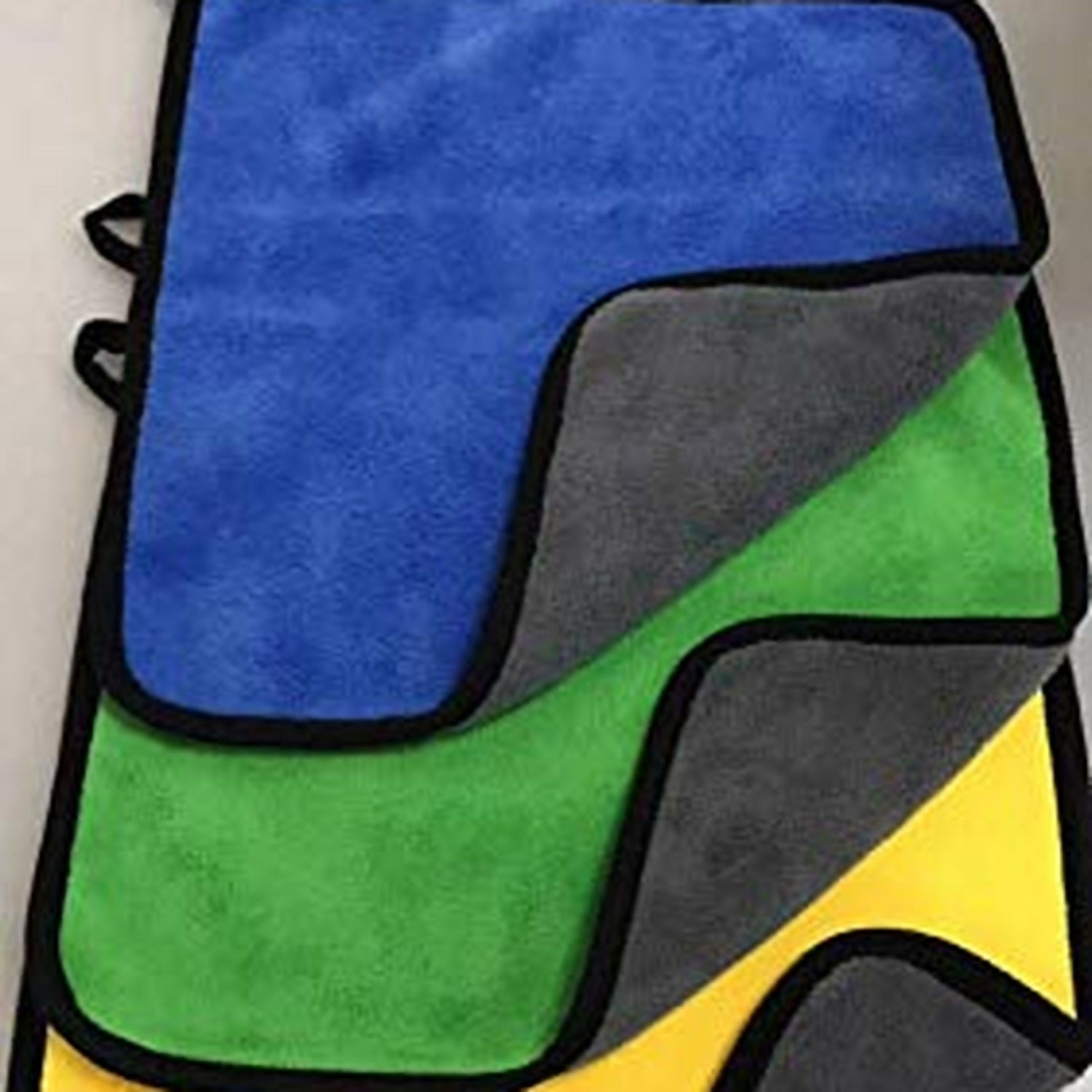 DeoDap Premium Microfiber Cleaning Cloth Towel - alternative angle