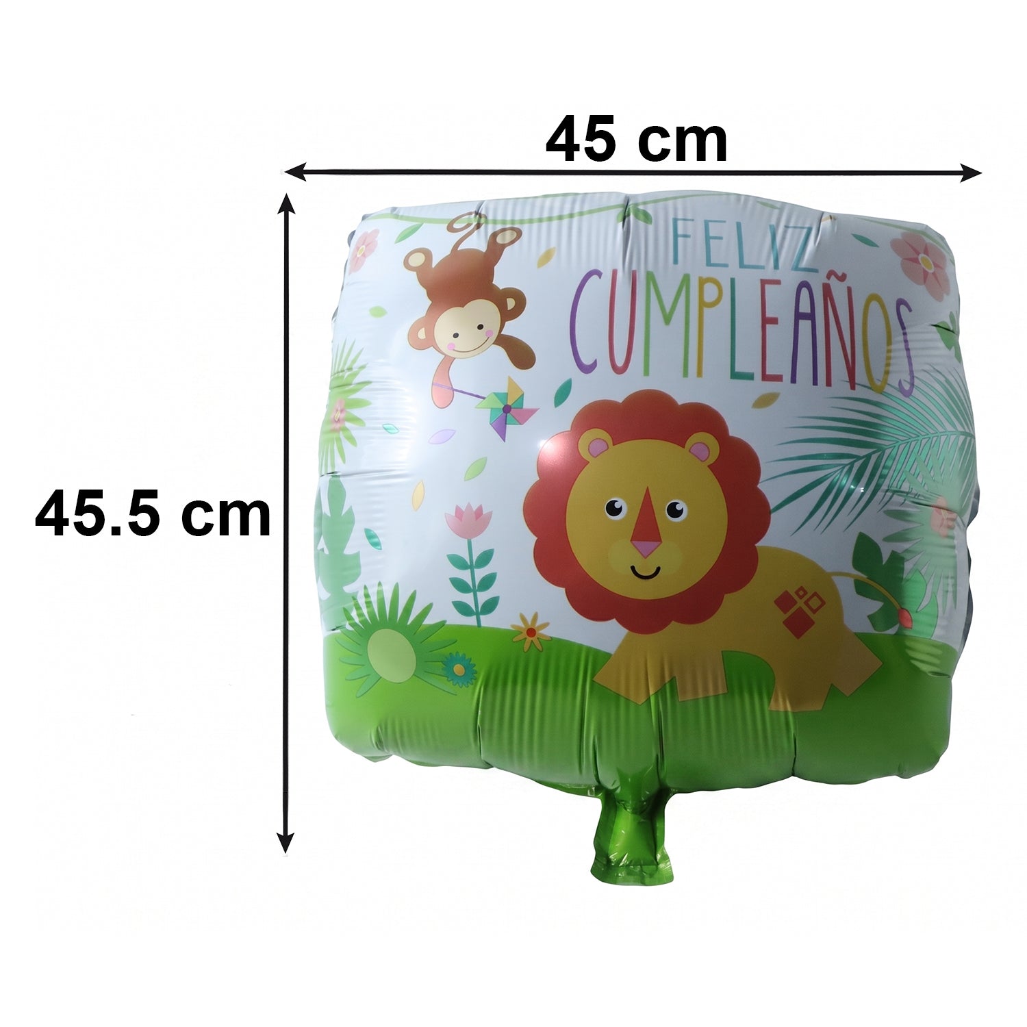 Shiny lion foil balloon festive