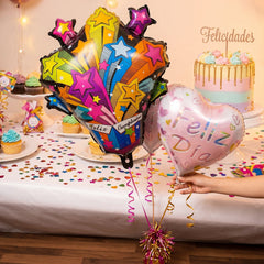 Colorful mix design party decoration balloon