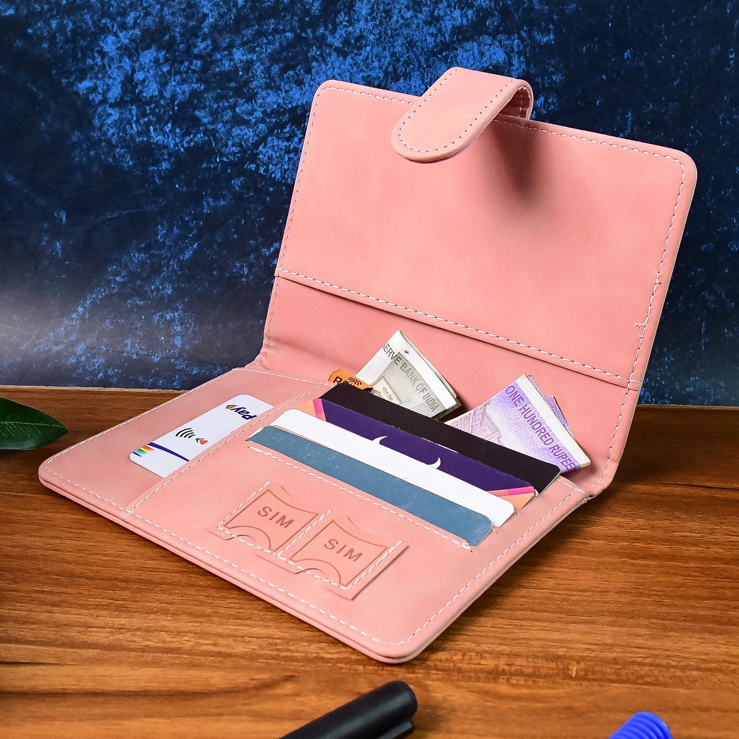 Premium World Map Design Travel Passport Holder & Wallet (15x11cm / 1 Pc)