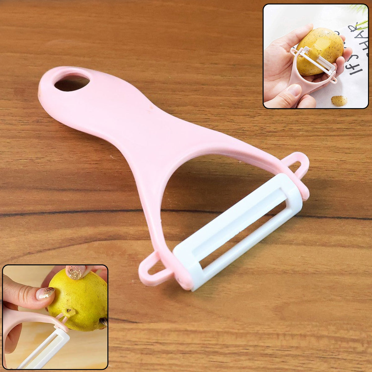 Stainless Steel Blade Peeler â€“ Universal Kitchen Peeler for Household Use