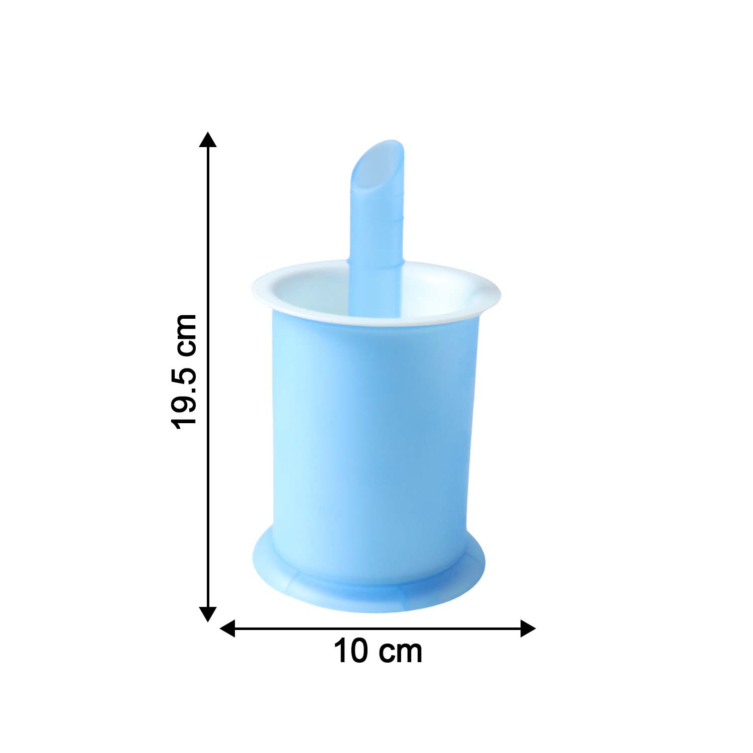 Frozen juice popsicles in silicone molds