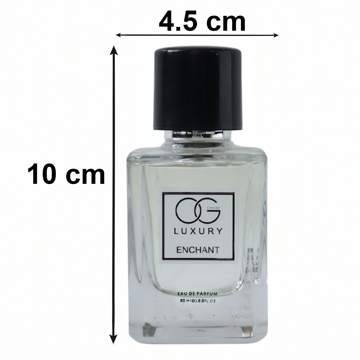 OG Luxury Enchant Eau De Parfum bottle with shadow