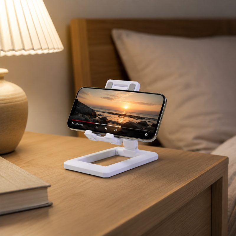 Adjustable phone holder stand