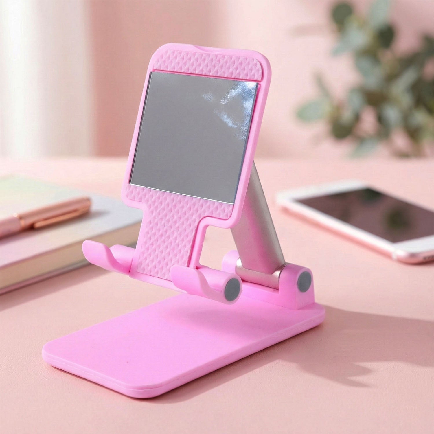 foldable mobile stand for video calls and watching