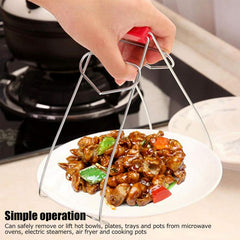 Multipurpose kitchen vessel gripper tong