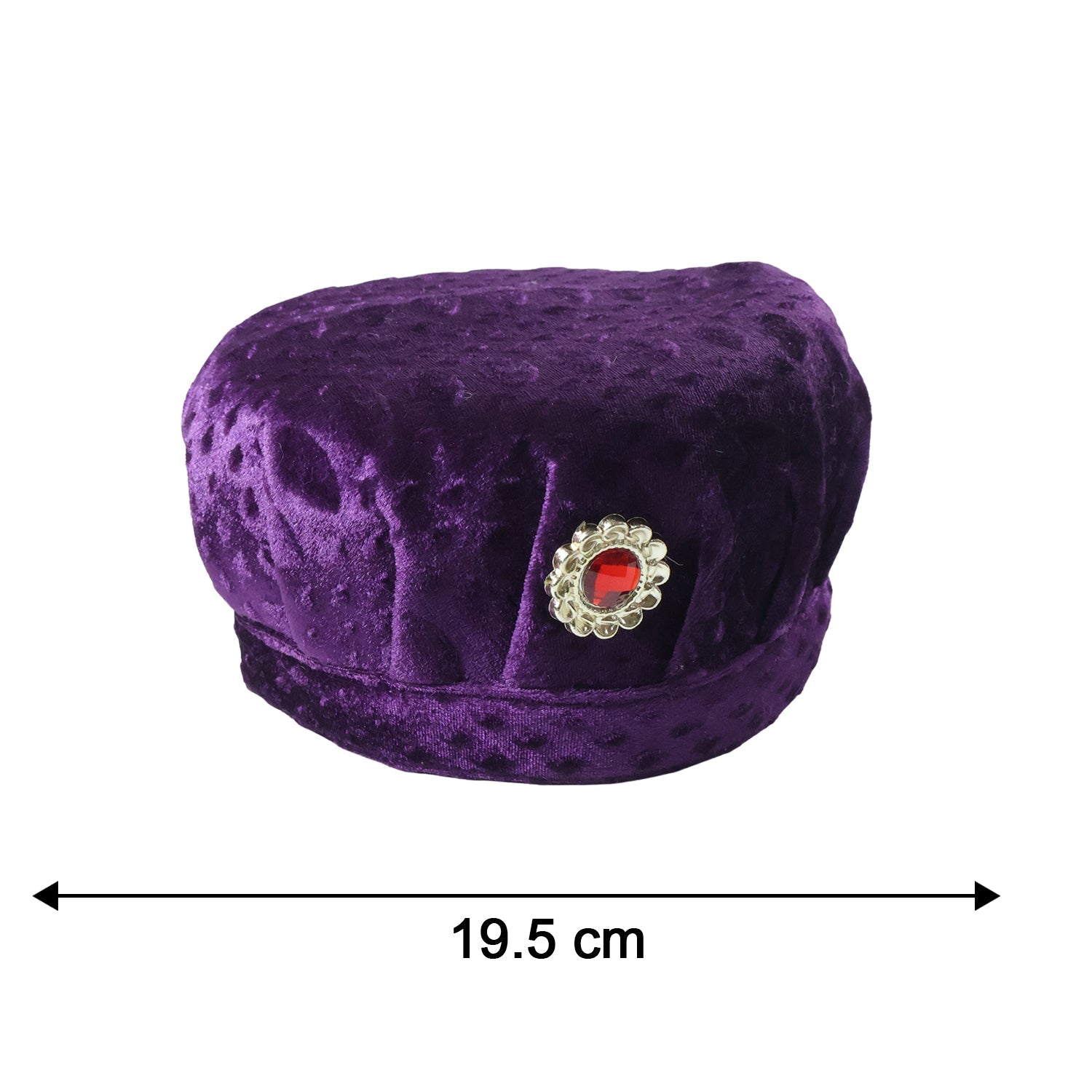 Velvet traditional cap size details image