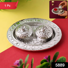 Kumkum dish puja thali pack