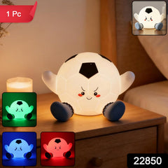 Soccer ball tap lamp kids