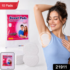 Close-up of DeoDap underarm sweat pad adhesive side