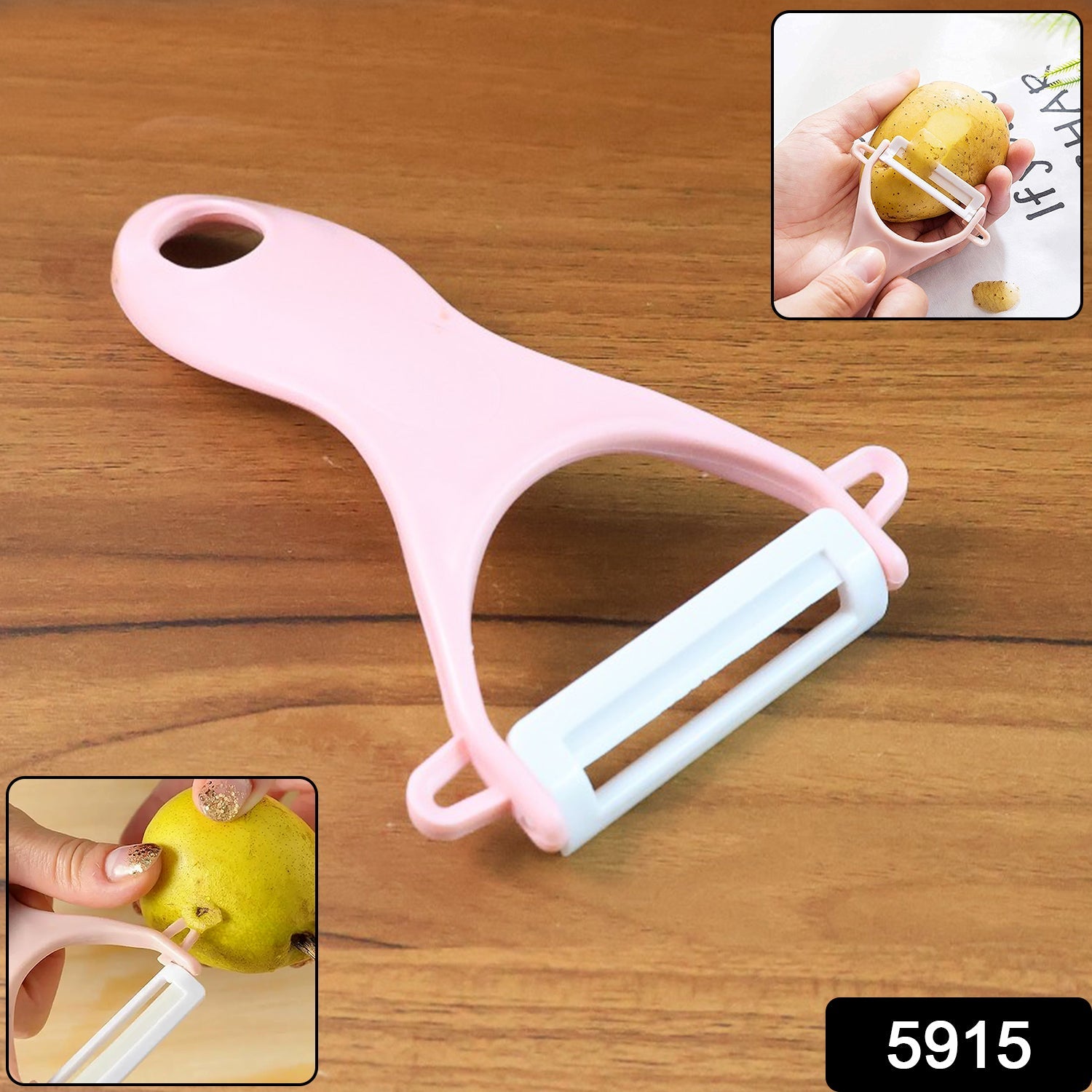 Stainless Steel Blade Peeler â€“ Universal Kitchen Peeler for Household Use