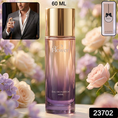 Flower Eau de Parfum elegant glass bottle