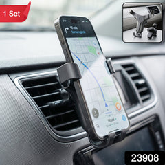 Universal Car Air Vent Mobile Phone Holder Mount Gravity Auto Lock (1 Pc)