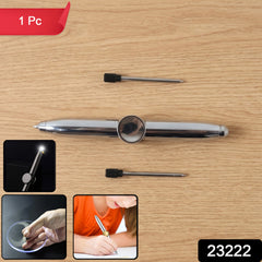 Multifunction Hand Spinner Pen with LED Light (1 Pc)