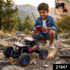 Remote Control Rock Crawler Off Road Toy Car (1 Pc)