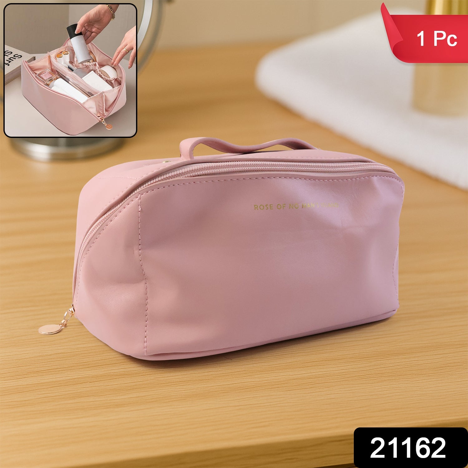 Portable Multipurpose Cosmetic Storage Pouch (1 Pc)
