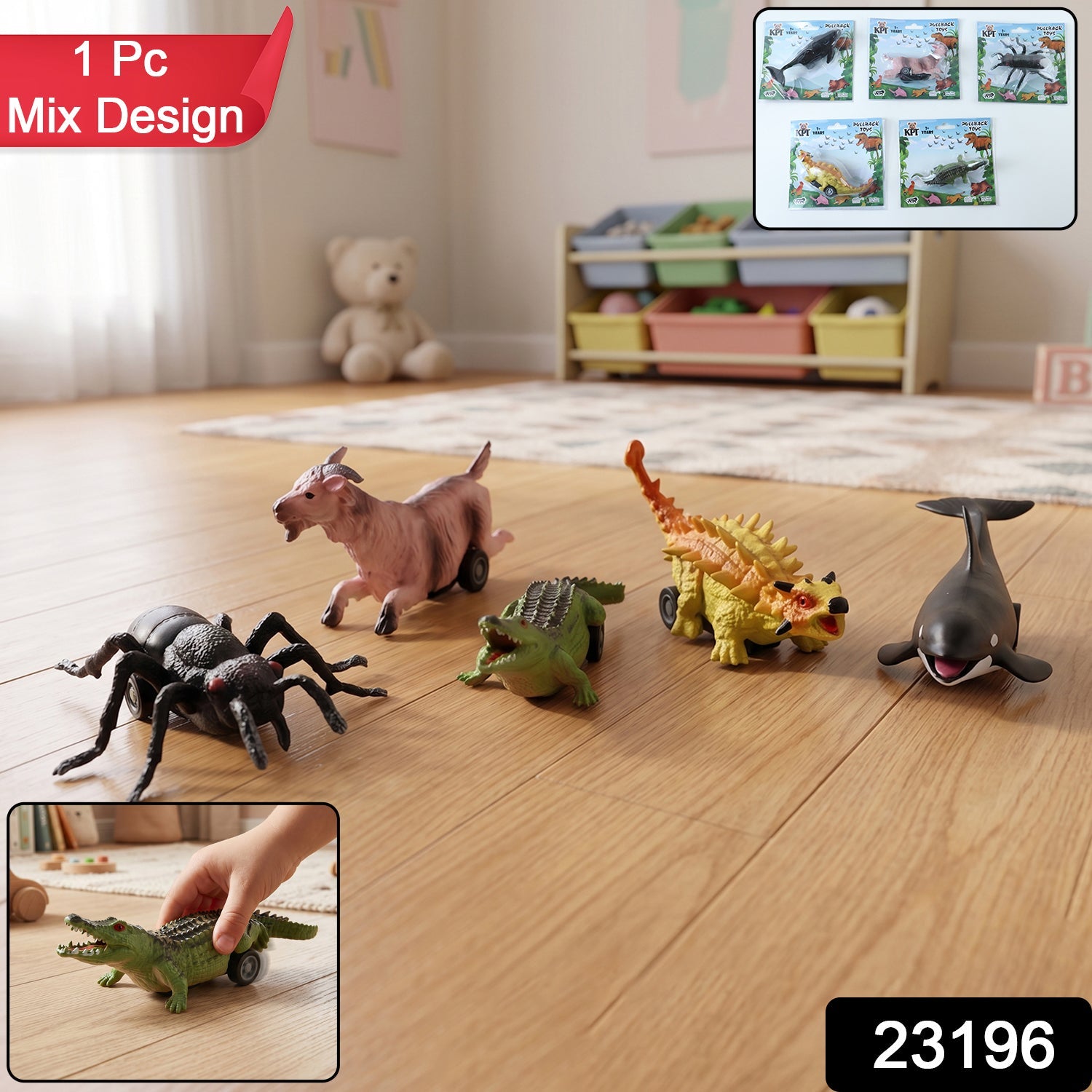 Animal Toy Car