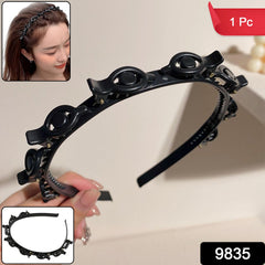 Adjustable Clip-On Hair Styling Headband (1 Pc)