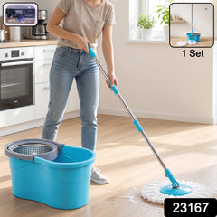 360Â° Rotating Turbo Spin Mop â€“ Effortless Floor Cleaning with Long Handle