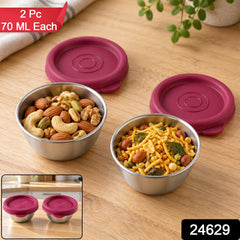 Steel food containers pack