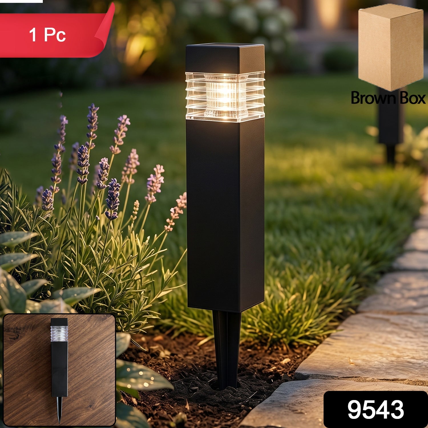 Garden solar light pack
