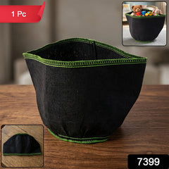 Collapsible storage bin in use