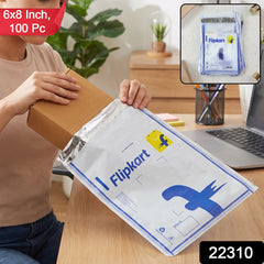Flipkart Courier Bags 6 x 8 Inch Pack of 100 Tamper Proof Polybags (100 Pc)