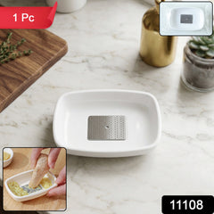 Multipurpose Garlic Ginger Grinding Plate (1 Pc)