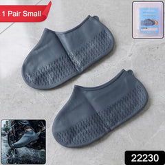 Grey rain shoe cover pack