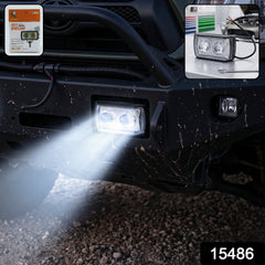 3 Mode LED Fog Light Ultra Mini Dual Lens for Vehicle Safety