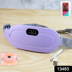 Rechargeable Smart Warm Palace Belt worn by model