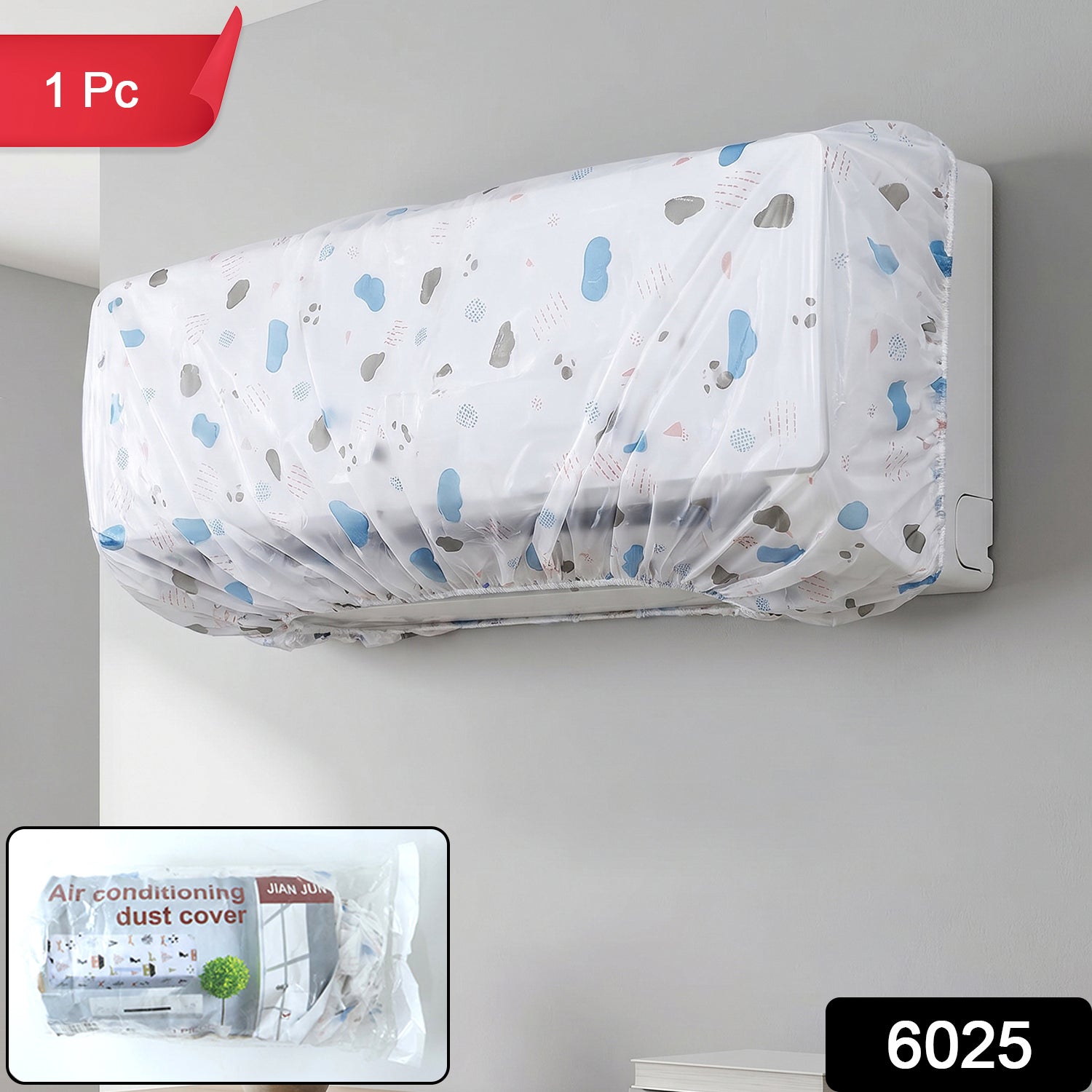 AC Dust Cover â€“ Waterproof Folding Split AC Protector | Velvet Wheels