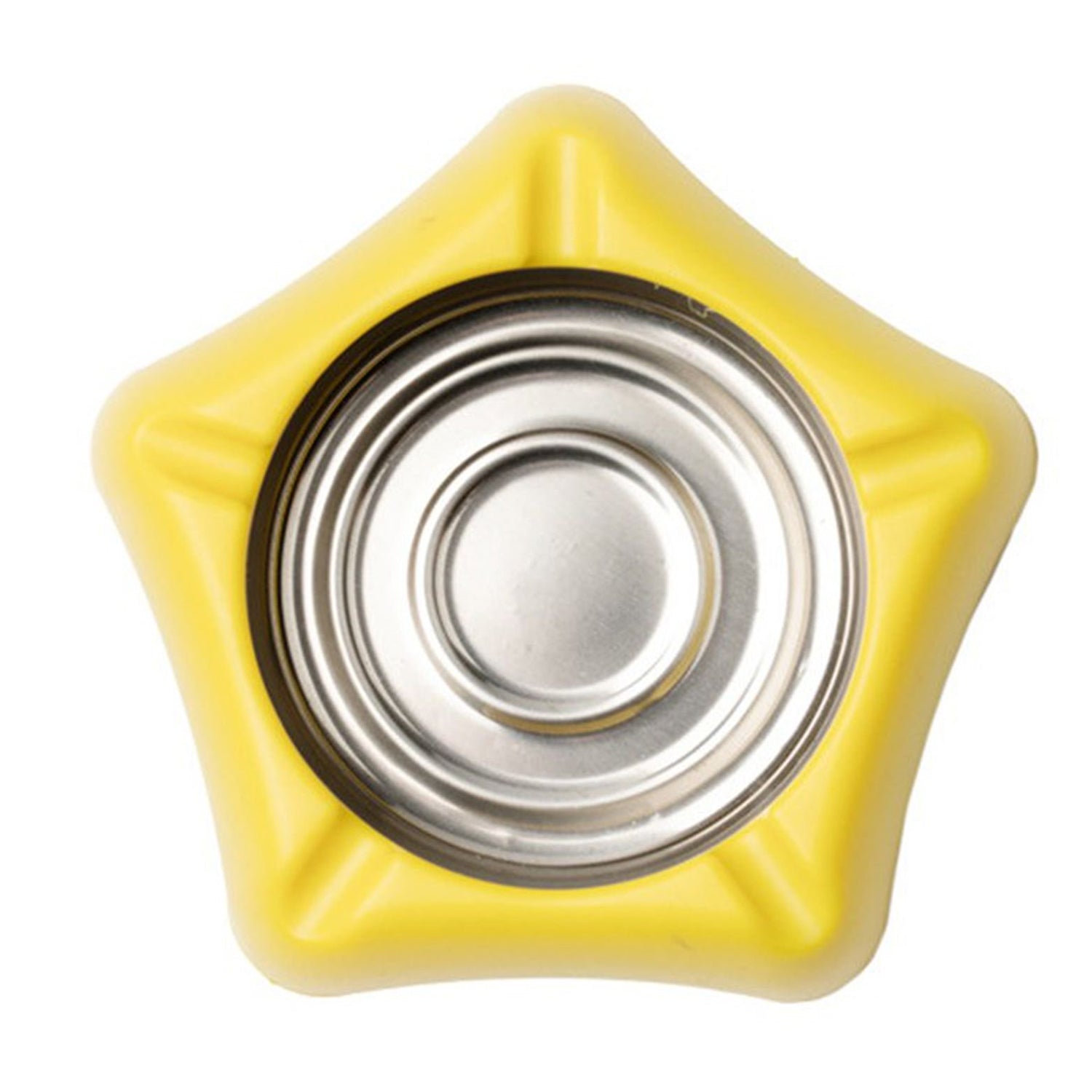 Heat Resistant Silicone Ashtray with Stainless Steel Inner Tray (1 Pc)