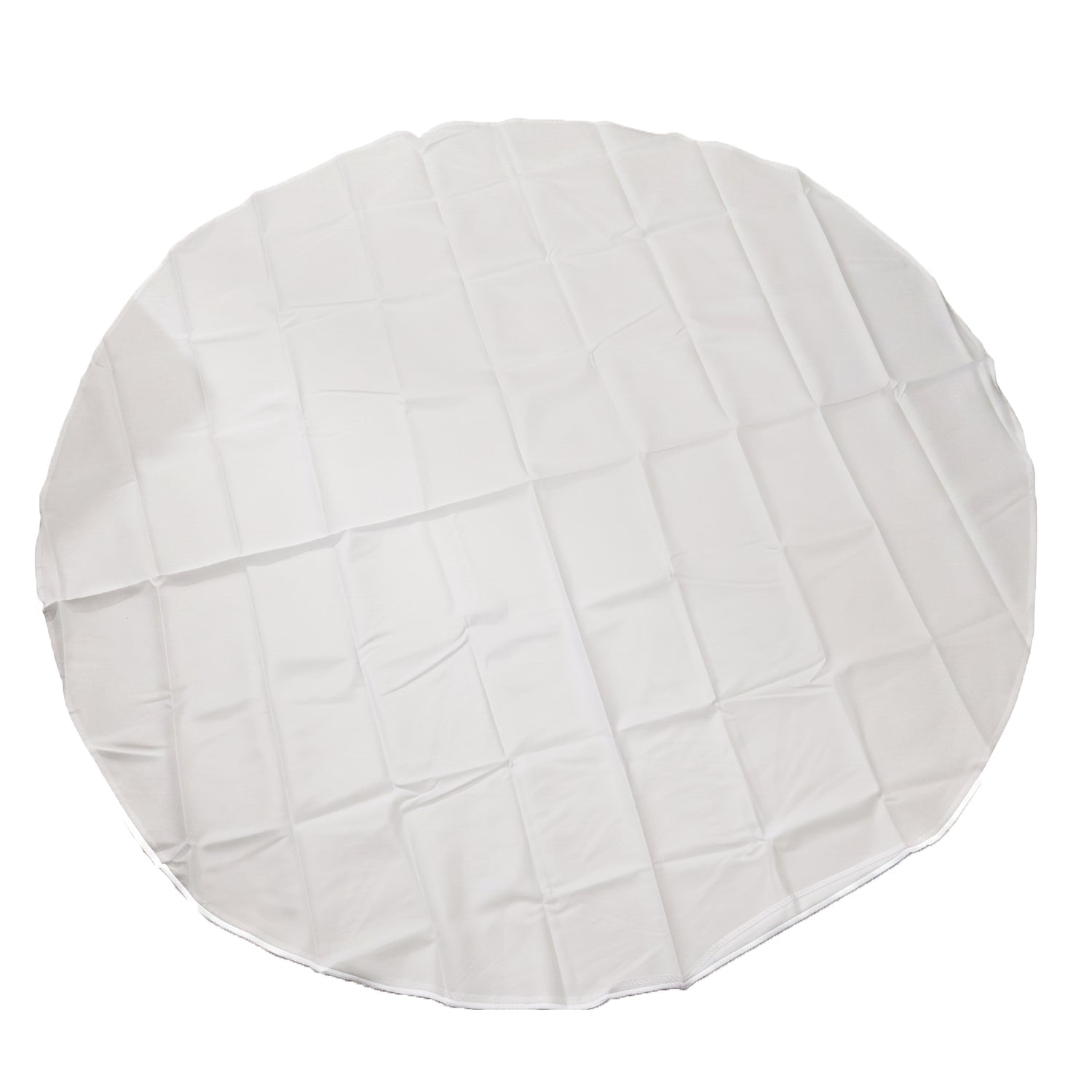 White Round Table Linen Cover