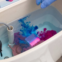 Toilet bowl cleaning block for stain free and hygienic bowls