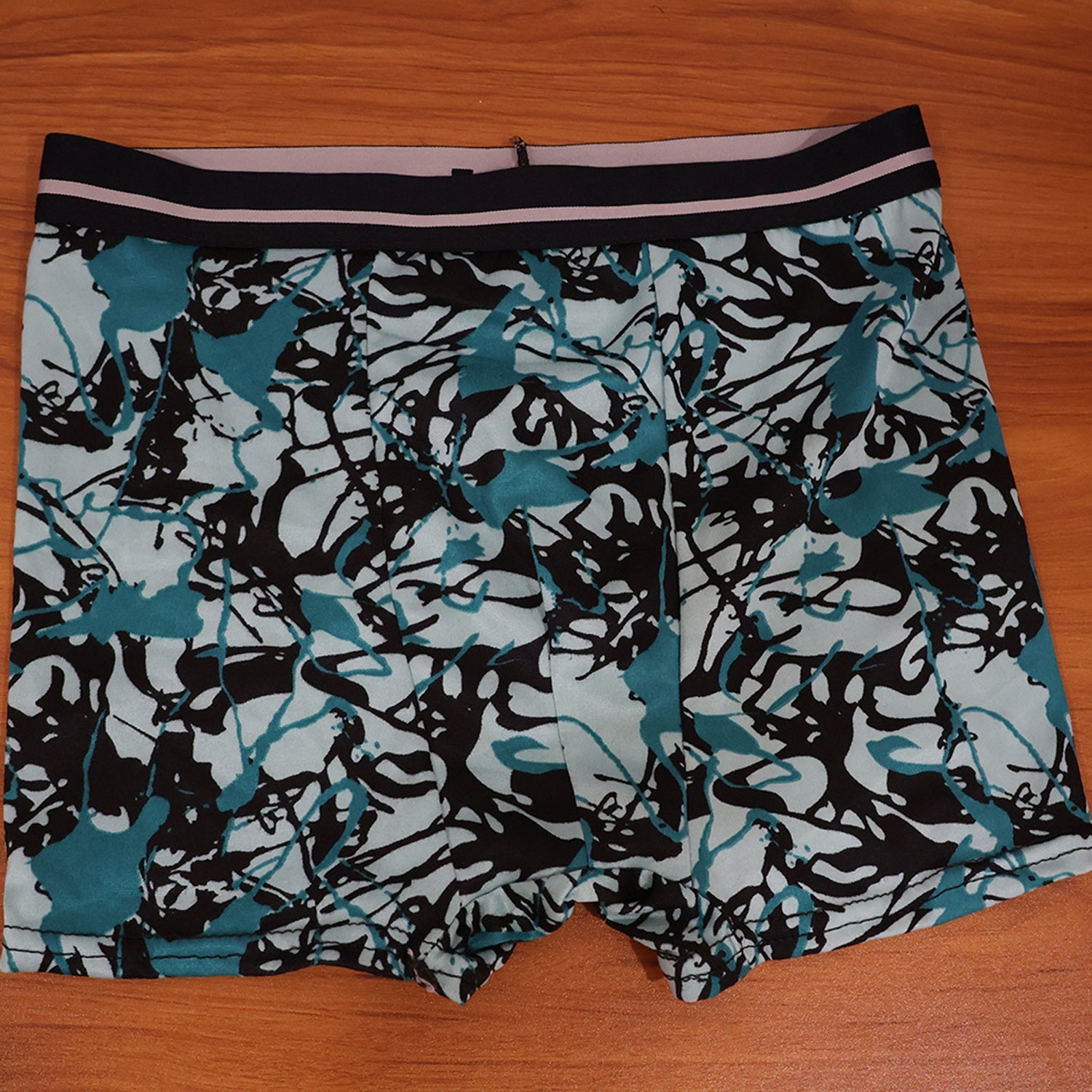 Men’s Stretch Boxer Briefs (Large) - (1 Pc / Mix Color)