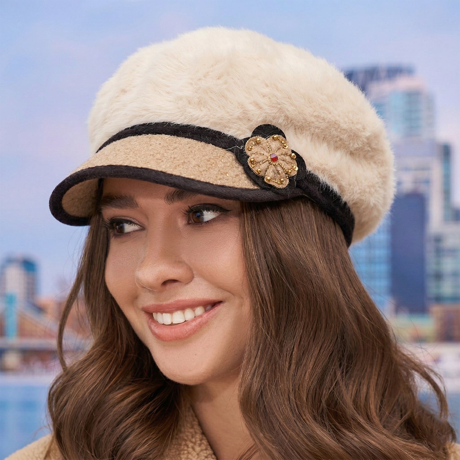 Winter hat for women and girls