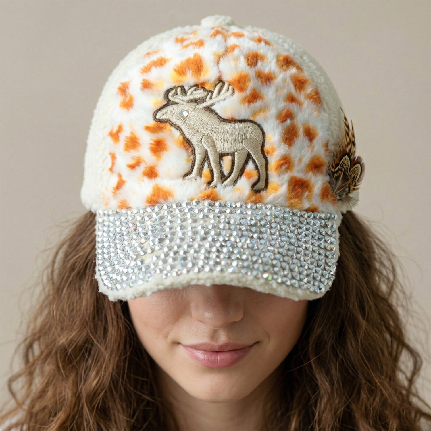 Stylish winter and summer designer cap combo