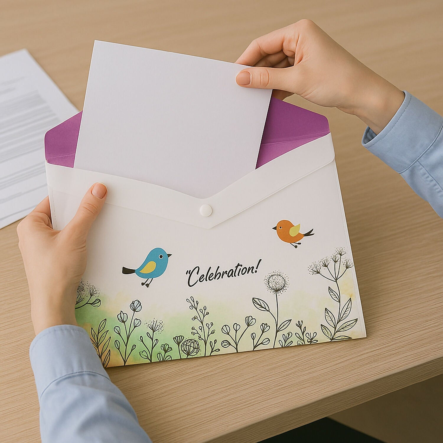 Closure File Folder