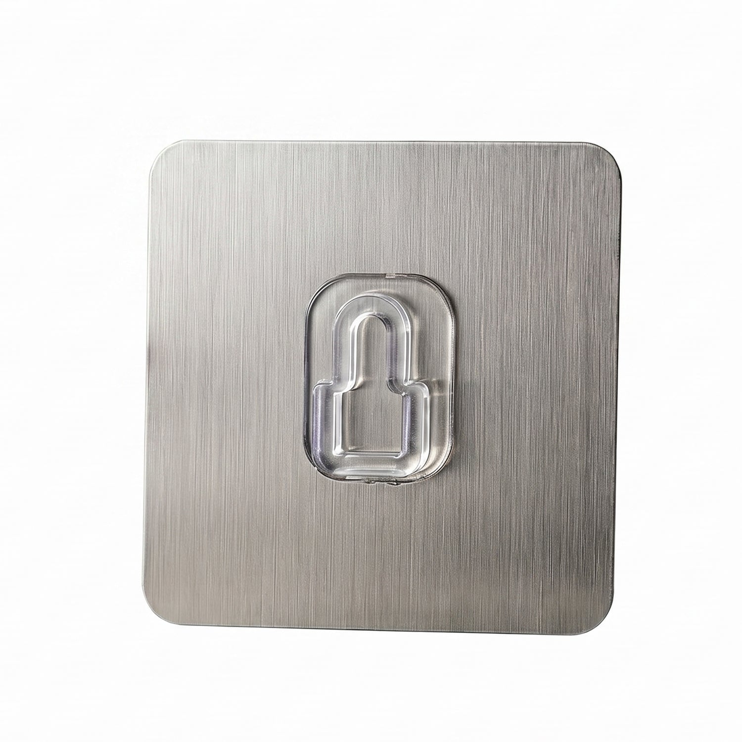 Adhesive hook mounted without drilling